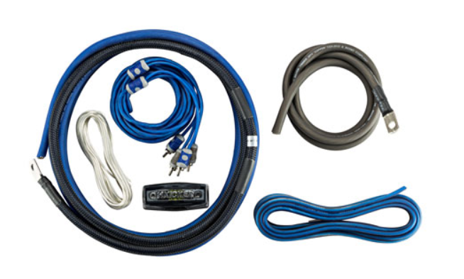 Kicker 4 AWG 2-Ch Amp Kit